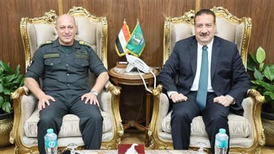 محافظ المنوفية يستقبل مدير منطقة تجنيد وتعبئة طنطا لتعزيز أوجه التعاون 