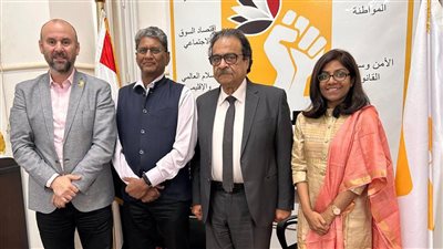 رئيس الحزب المصري يستقبل سفير الهند لمناقشة سبل تعزيز التعاون المشترك