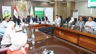 حوار مجتمعي لتعزيز الزراعة الذكية في مواجهة التغير المناخي بكفرالشيخ 