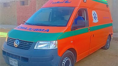 إصابة شخصين في تصادم ميني باص وسيارتين ملاكي بطريق السخنة