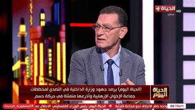 وجدي زين الدين يشيد برد الأمن ويؤكد: مصر يقظة دائمًا ضد الإرهاب