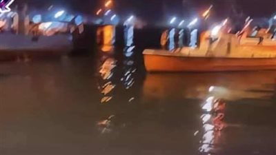 سقوط سيارتين نقل بقناة السويس ببورسعيد ووفاة وإصابة بسبب عطل مفاجئ