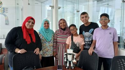 روبوت المستقبل.. انجاز جديد لمركز الموهوبين بالمركز الاستكشافي في السويس