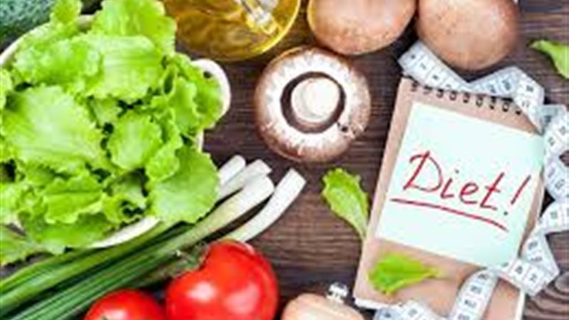 إتباع النظام الغذائي