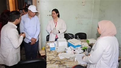 صحة المنيا: تقديم الخدمات المجانية لـ4010 حالة ضمن حملة “100 يوم صحة”