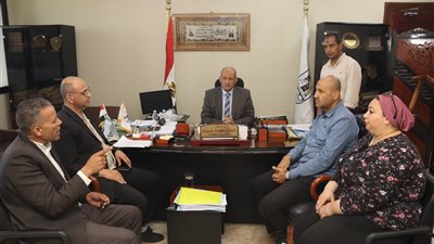 اجتماعات ببنى سويف مكثفة لمناقشة الملفات المتعلقة بالعاملين في الديوان العام