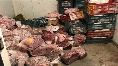 ضبط 3.5 طن لحوم ودواجن فاسدة ومجهولة المصدر في حملة تموينية بالقاهرة