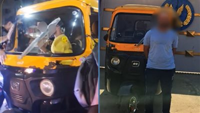 شهاب جديد في المطرية.. ضبط سائق «توك توك» يسير عكس الاتجاه 