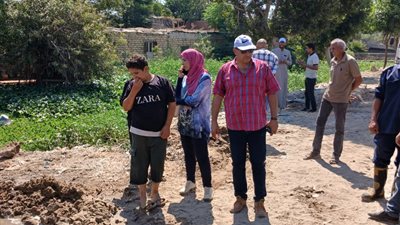 كسر مفاجئ في خط مياه «عين غصين» بالإسماعيلية.. والمحافظة تتعامل فورًا