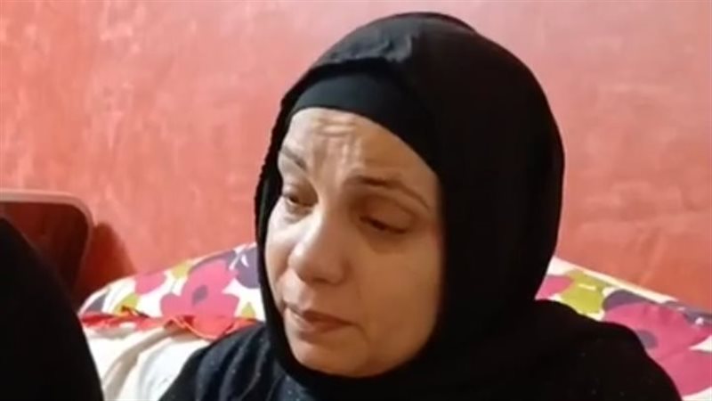 والدة الضحية مازن