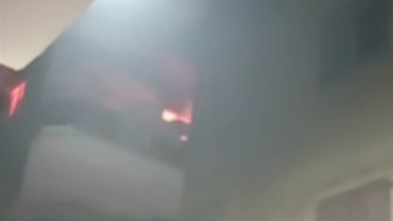 اثار الحريق