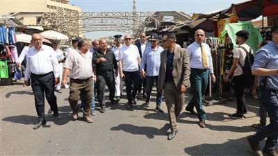 محافظ القاهرة يقوم بجولة تفقدية بعدد من أحياء المنطقة الغربية