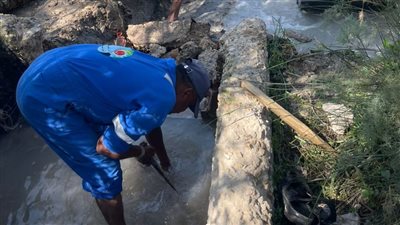 شركة المياه بمحافظات القناة: الانتهاء من اصلاح الكسر المفاجئ بالمجاورة الوسطى 