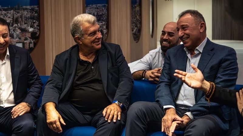 الأهلي في برشلونة
