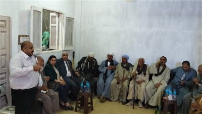 انتخابات الشيوخ.. مرشحو حزب العدل بأسيوط يلتقون أهالي قرية بني محمد