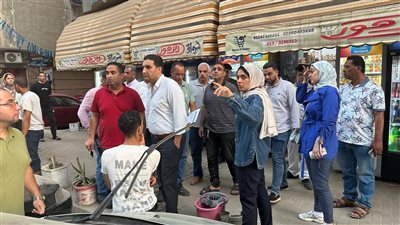 حملة مكثفة ببنها تضبط كميات كبيرة من سلع غذائية فاسدة ومجهولة المصدر