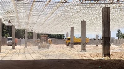 صور لمجمع مواقف مدينة نجع حمادي الجديد بقنا قبل وقوع الكارثة بقنا