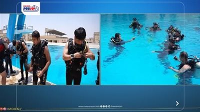 وزارة الداخلية تنظم دورة تدريبية فى مجال الغوص والإنقاذ النهرى