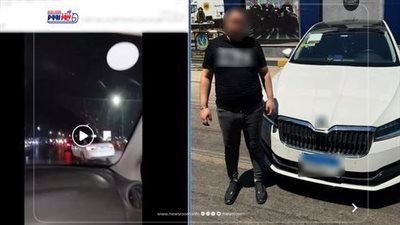 احتفال متهور.. ضبط شاب استعرض بسيارته فى حفل زفاف بالإسكندرية