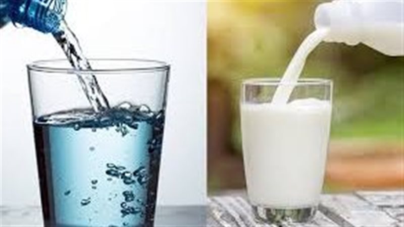 الماء أم الحليب؟