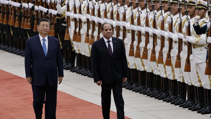 الرئيس المصري ونظيرة