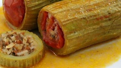 محشي الكوسا طبق شرقي أصيل بطابع عائلي لا يغيب عن المائدة