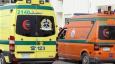 إصابة 8 أشخاص إثر حادث انقلاب سيارة ربع نقل عمالة زراعية في البحيرة