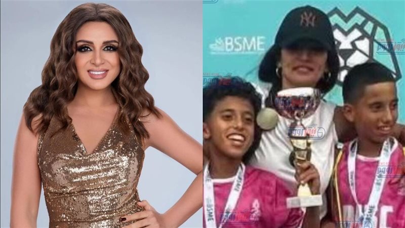 زينة وابنيها ـ أنغام
