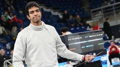 أحمد هشام يتوج ببرونزية بطولة العالم للسلاح في جورجيا 