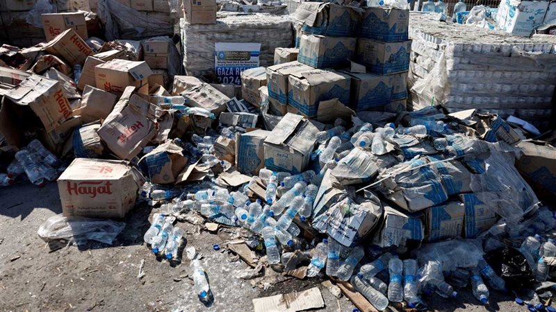 تلف المساعدات الإنسانية