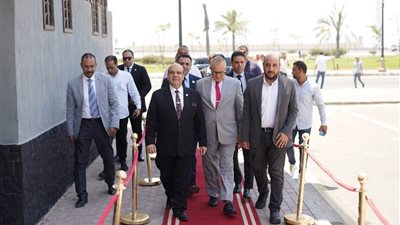 افتتاح مجمع التوثيق والشهر العقاري بمدينة المنصورة الجديدة