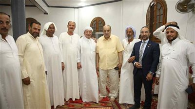 الحمامصي يزور عددًا من القبائل والعائلات المصرية بالجيزة في إطار جولاته الانتخ