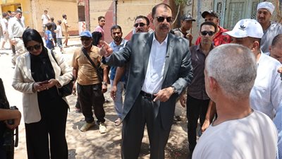 رفع كفاءة الطرق والحدائق في المنشاة ضمن خطة سوهاج لتطوير البنية التحتية