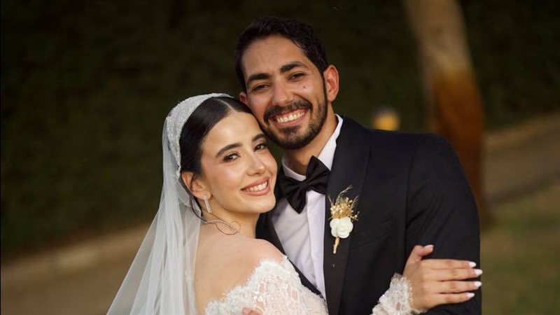 محمد البرعي وزوجته