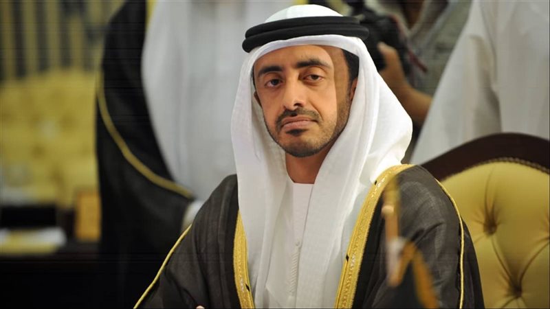وزير الخارجية الإماراتي
