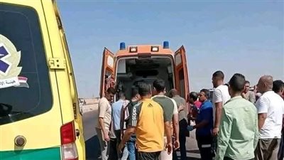 بالأسماء.. إصابة 11 عاملاً في حادث تصادم بطريق السادات في المنوفية
