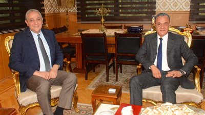 محافظ الغربية يزور مدير الأمن الجديد ويشدد على الشراكة بين الأمن والتنمية