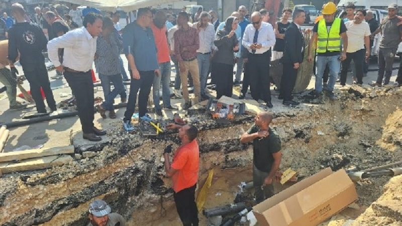 عطل منطقة الجيزة