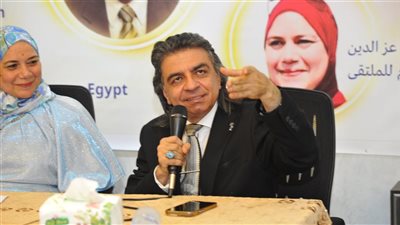 الدكتور جمال شعبان من ندوة ملتقى السرد العربي بالقاهرة