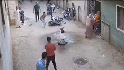 الأمن يفحص اعتداء شاب على سيدة بحجر في مشاجرة بالقليوبية