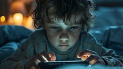  دراسة جديدة تحذر من خطر الهواتف الذكية على الأطفال ...تسبب أفكار انتحارية 