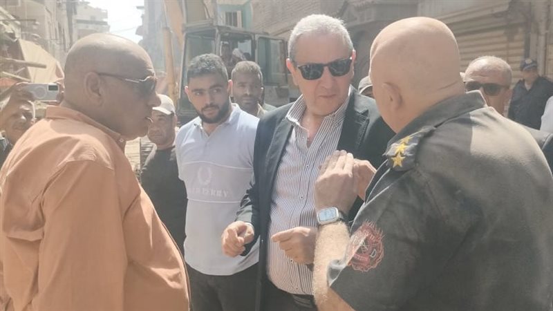 انهيار عقار بطنطا