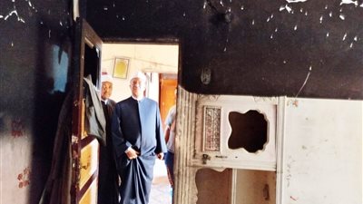 في أعقاب حرائق «برخيل».. وفد من الأوقاف يزور القرية لطمأنة المواطنين |صور  