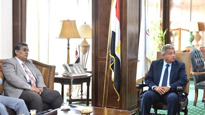 قبل إنطلاق بطولة الدورى .. خالد عبد العزيز يلتقي لجنة «الإعلام الرياضي» 