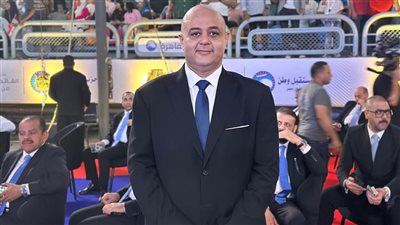 وصول المرشح محمد مصطفى لطفي لحضور المؤتمر الختامي لحزب مستقبل وطن