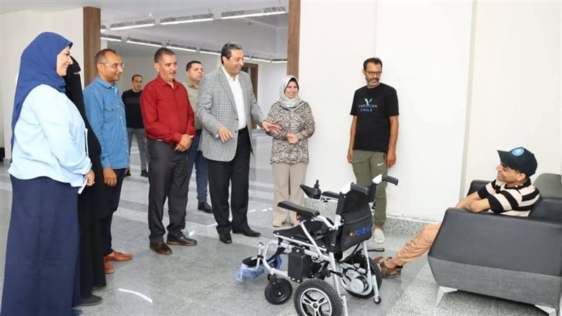 فى لفتة إنسانية...محافظ