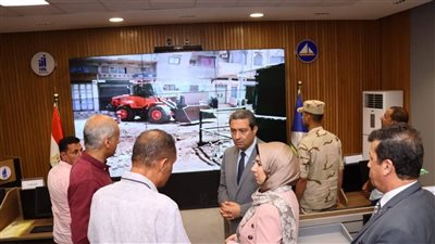 محافظ دمياط يتابع أعمال رفع المخلفات والإشغالات بكفر سليمان