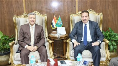 محافظ المنوفية يلتقي نائب رئيس مجلس إدارة مجموعة العربي لبحث أوجه التعاون 