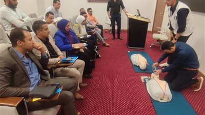 وزارة الصحة تطلق المرحلة الرابعة لتدريب العاملين بالحكومة على أجهزة الرجفان