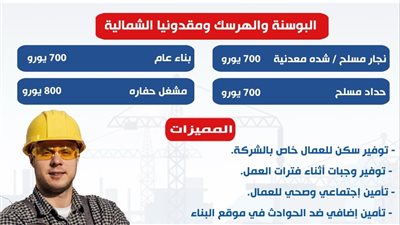 برواتب تصل لـ900 يورو.. 